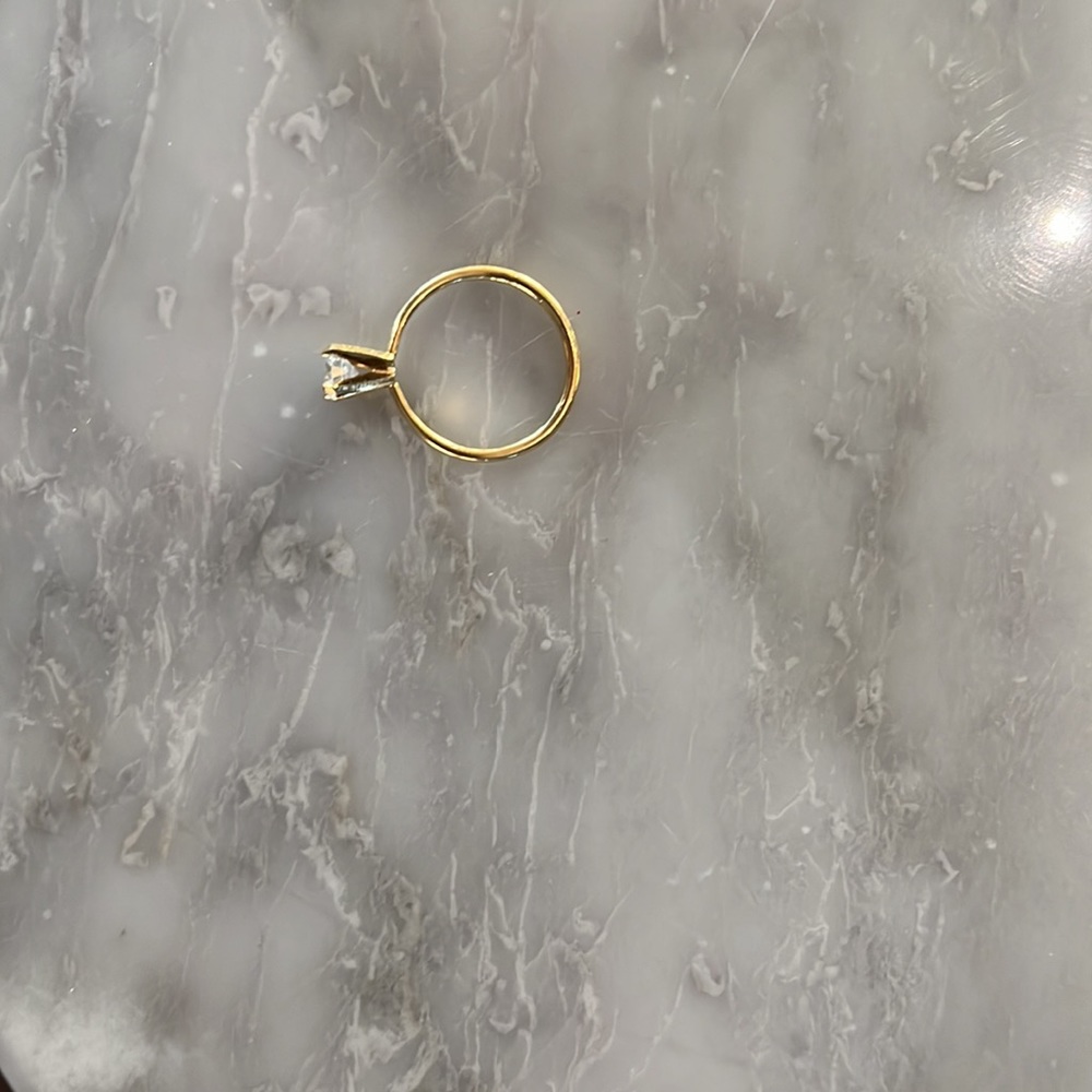 Diamond ring gold - Picture 3 of 3
